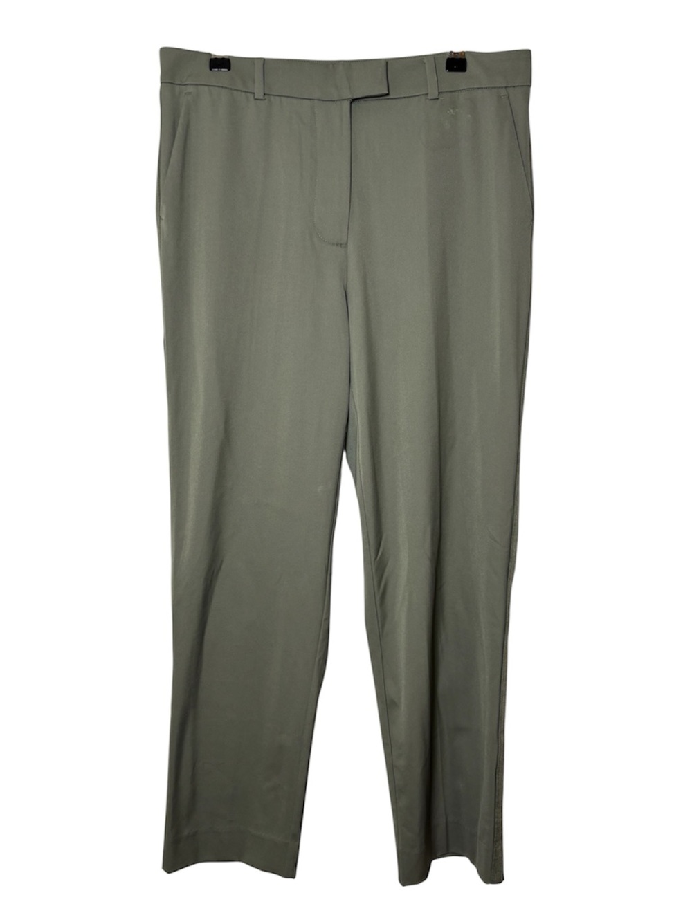 G/Fore Tux Tech Twill Side Stripe Golf Pants Size 8 Isle Green Women’s Lux FLAW